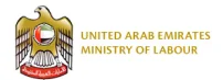 The United Arab Emirates Ministry of Labour logo, signifying compliance with labor laws and employment standards.