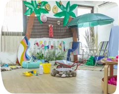 Kids Academy Nursery project room play area for children